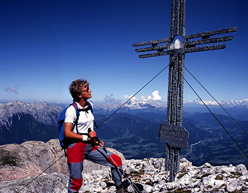 Gipfelkreuz am Nixriedl im Hochkönigmassiv