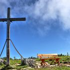 Gipfelkreuz am Schlenken 08/2020