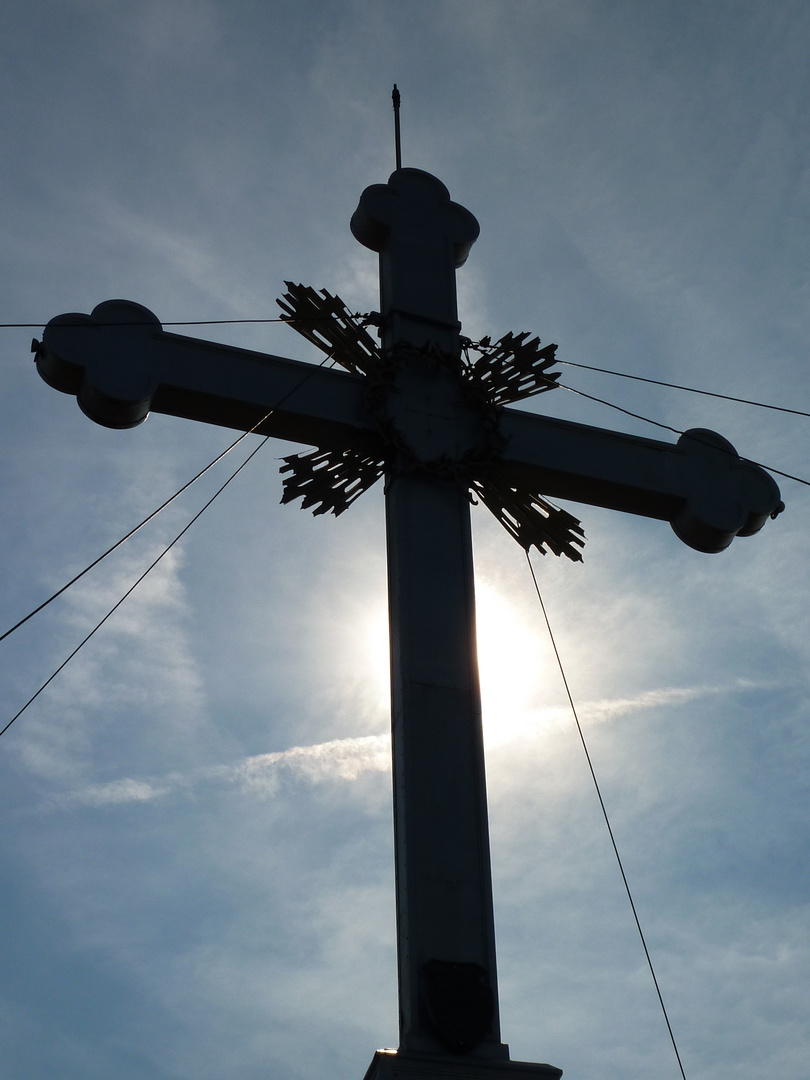 Gipfelkreuz am Wallberg / Tegernsee