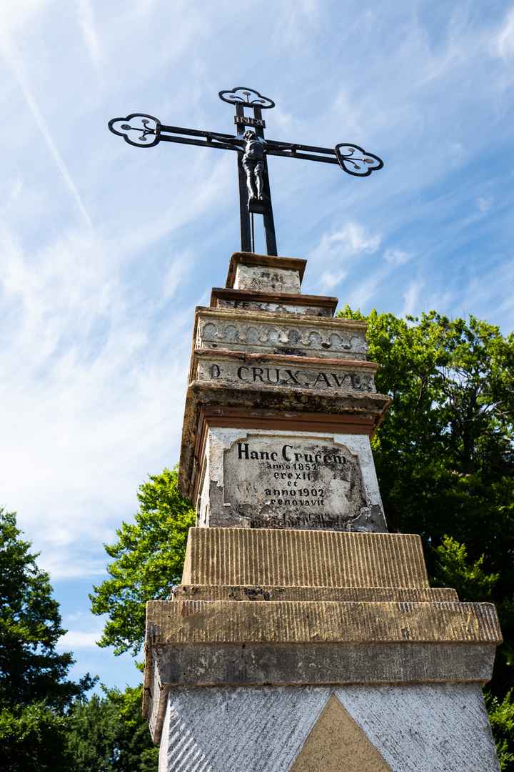 Gipfelkreuz auf dem Litermont