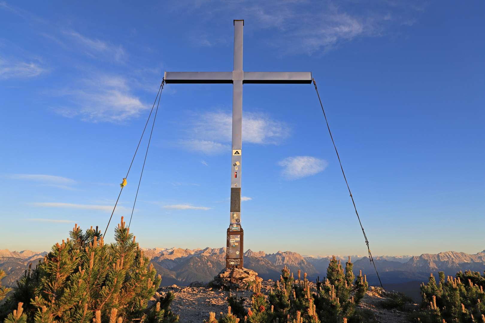 Gipfelkreuz auf dem Martinskopf