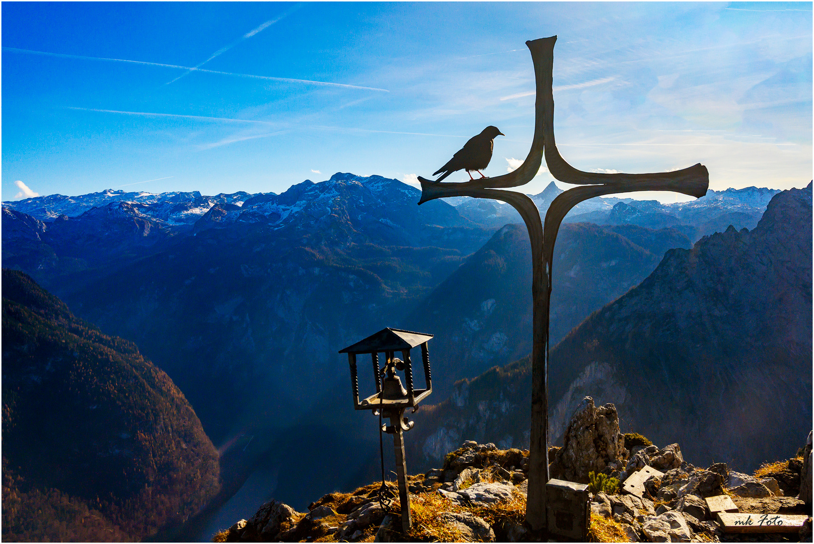 Gipfelkreuz auf dem Mooslahnerkopf