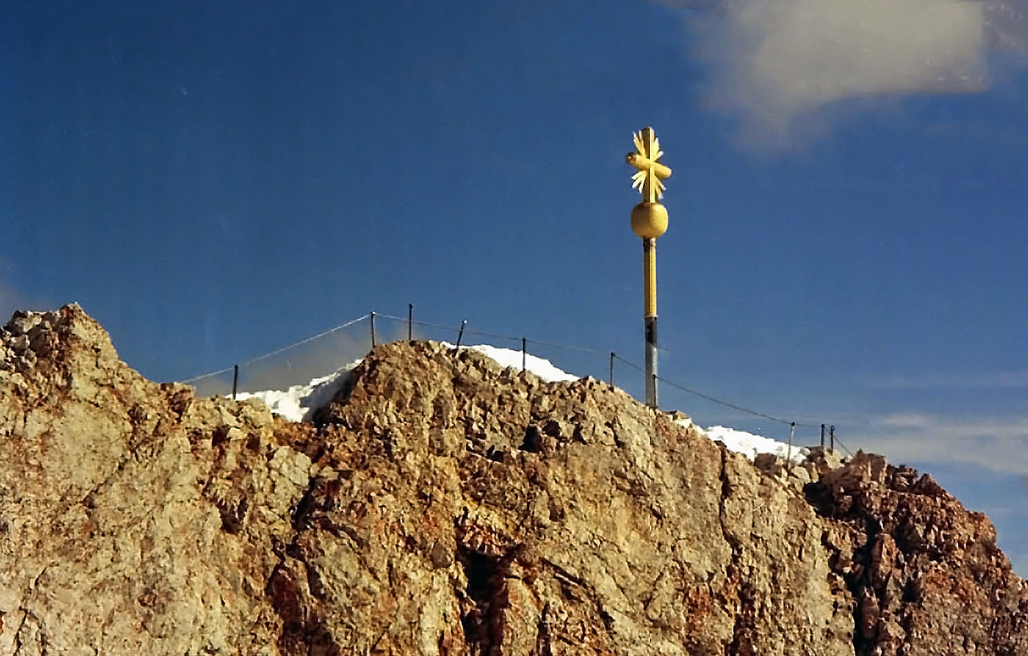 Gipfelkreuz auf der Zugspitze