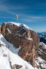 Gipfelkreuz auf der Zugspitze