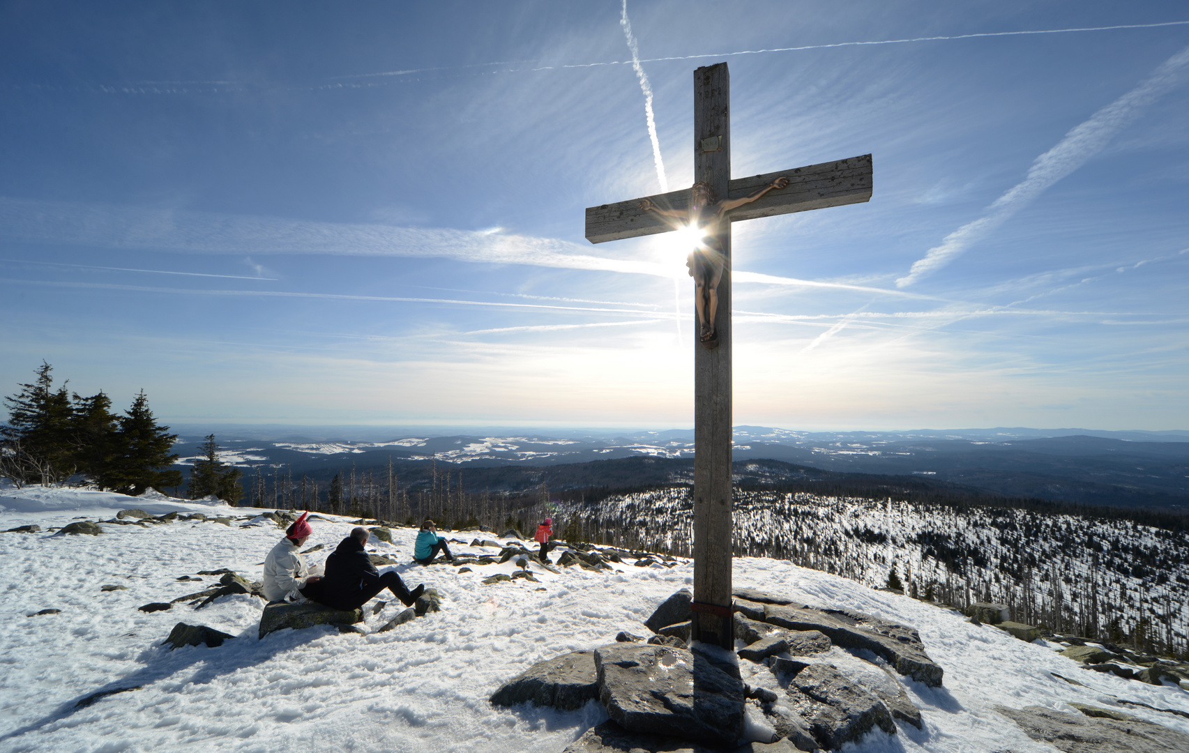 Gipfelkreuz.