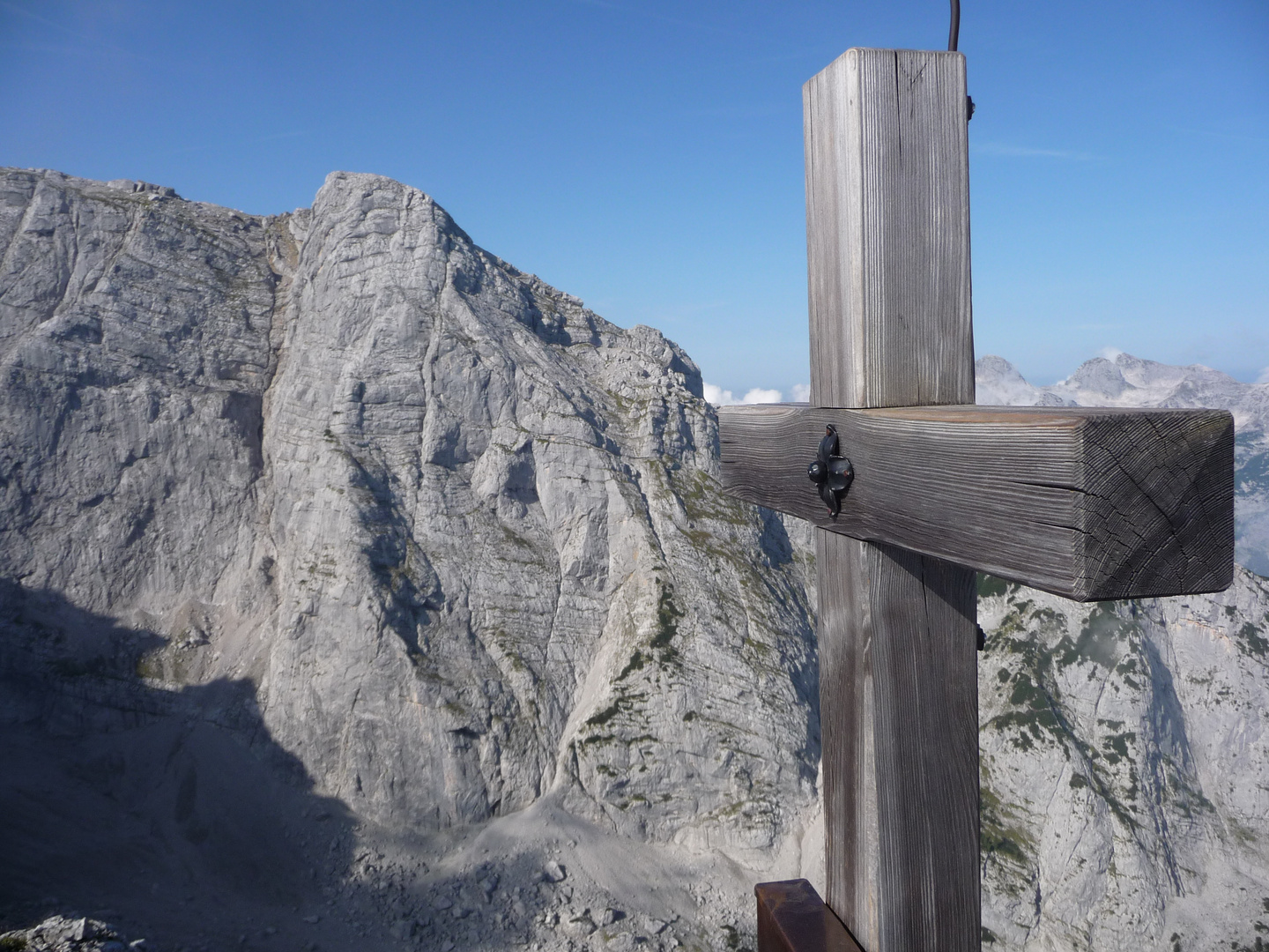 Gipfelkreuz der Schärtenspitze