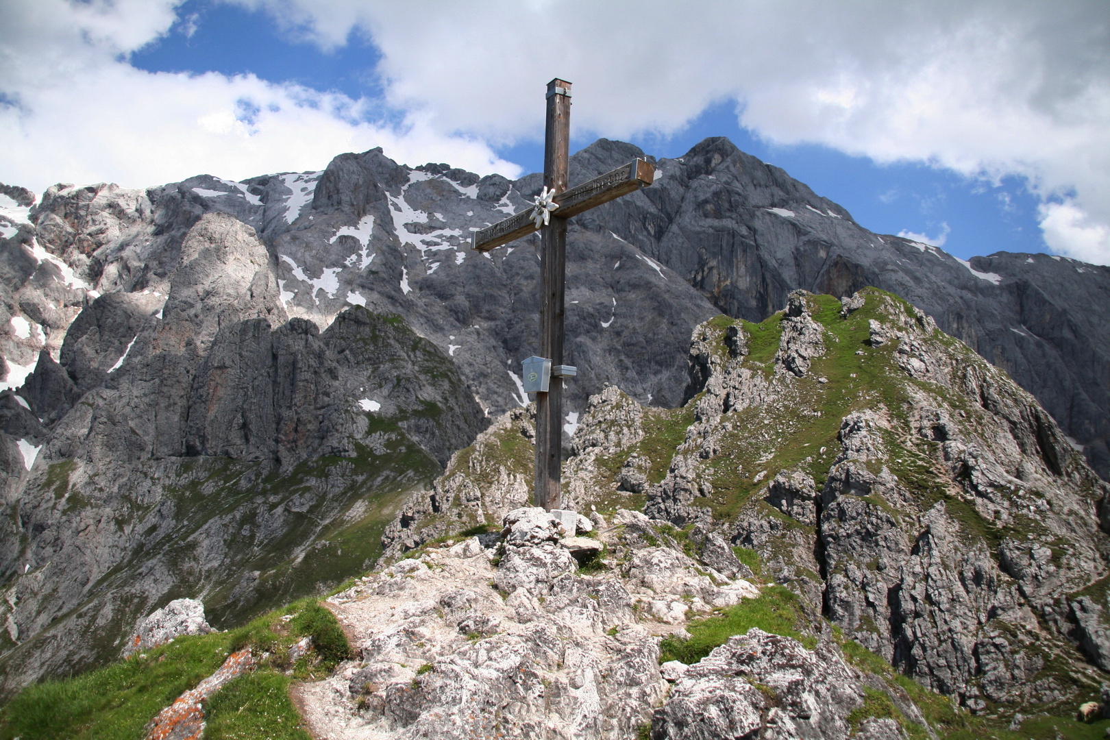 Gipfelkreuz der Taghaube