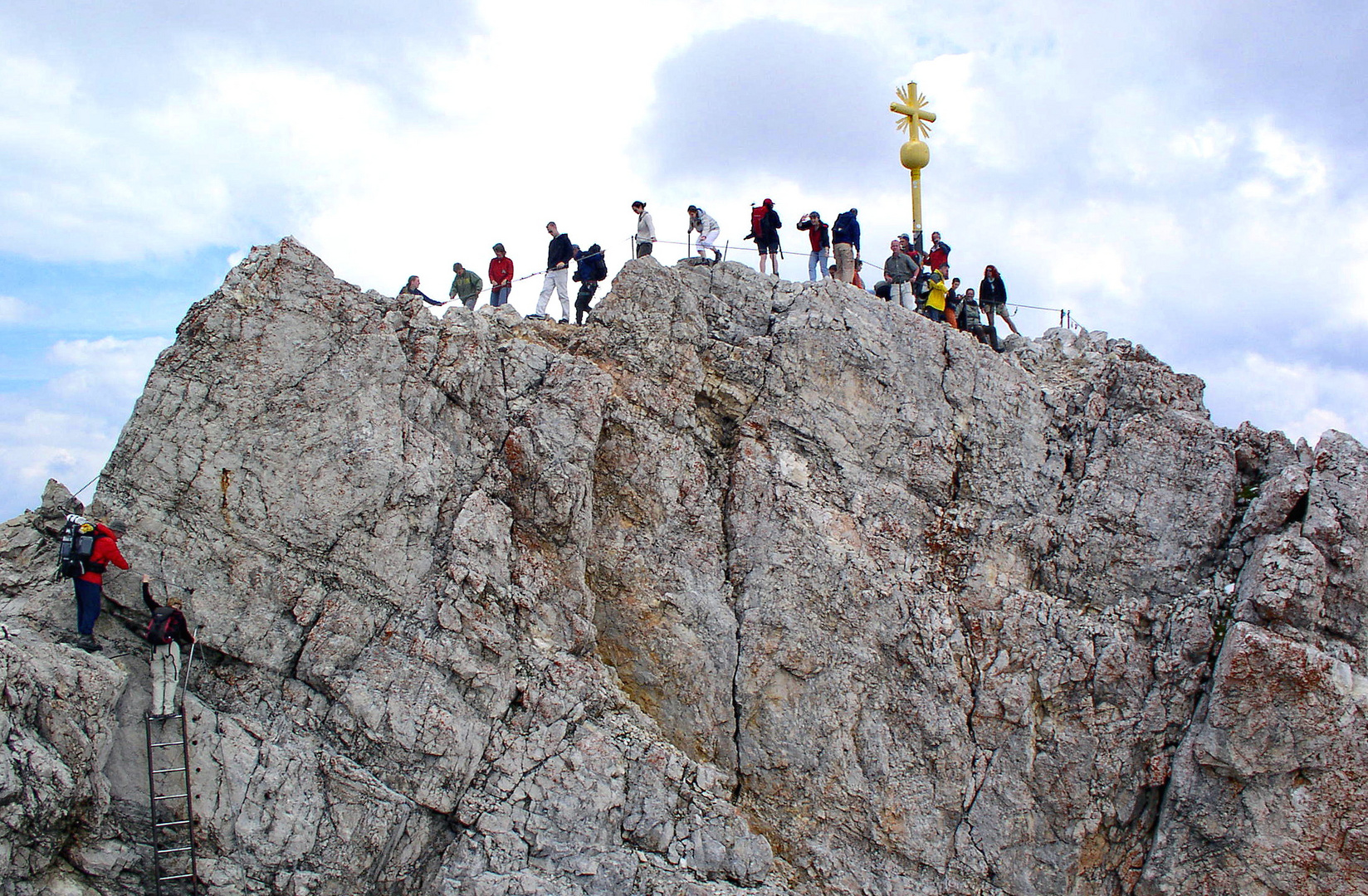 Gipfelkreuz der Zugspitze