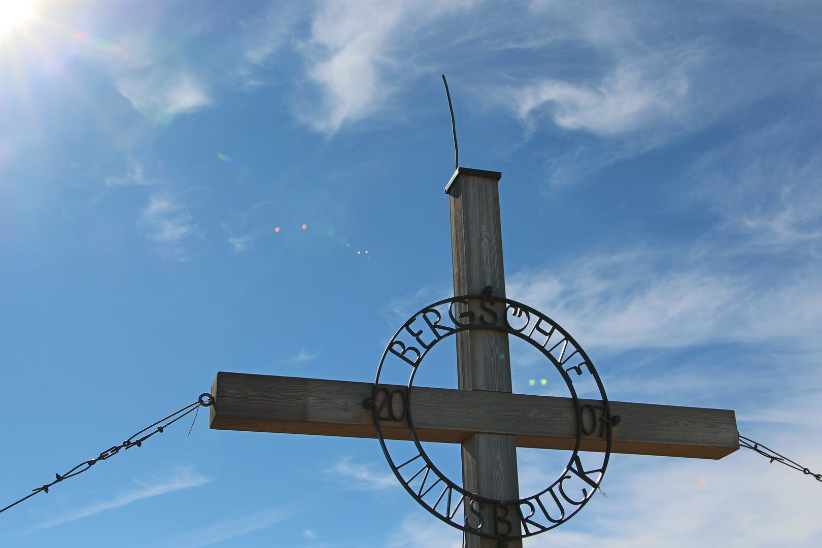 Gipfelkreuz Hafelekarspitze