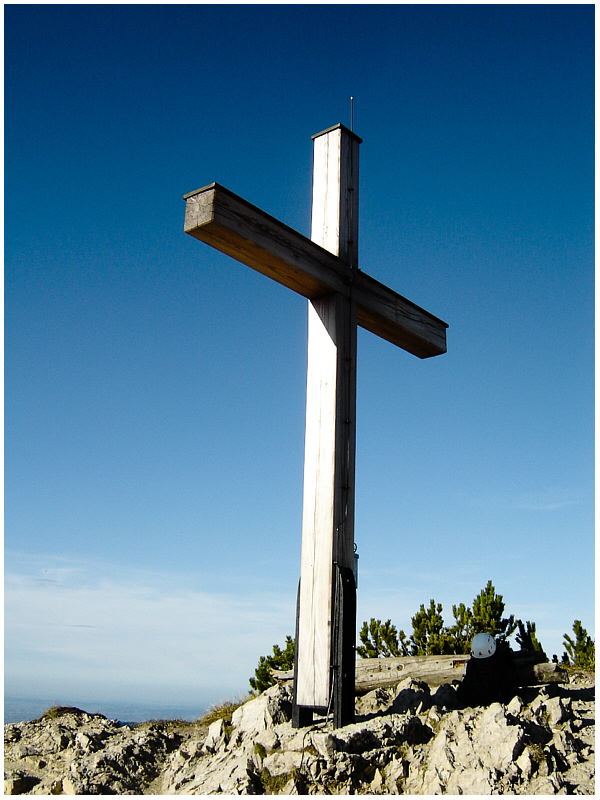 gipfelkreuz iseler allgäu