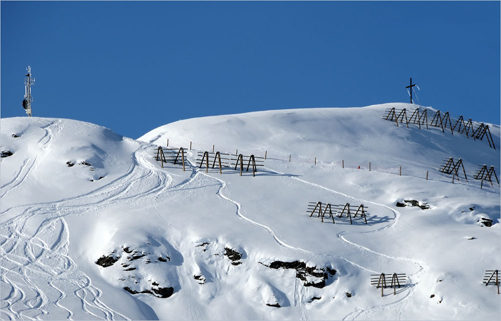 Gipfelkreuz Königsleitenspitze  2315 m ü. A