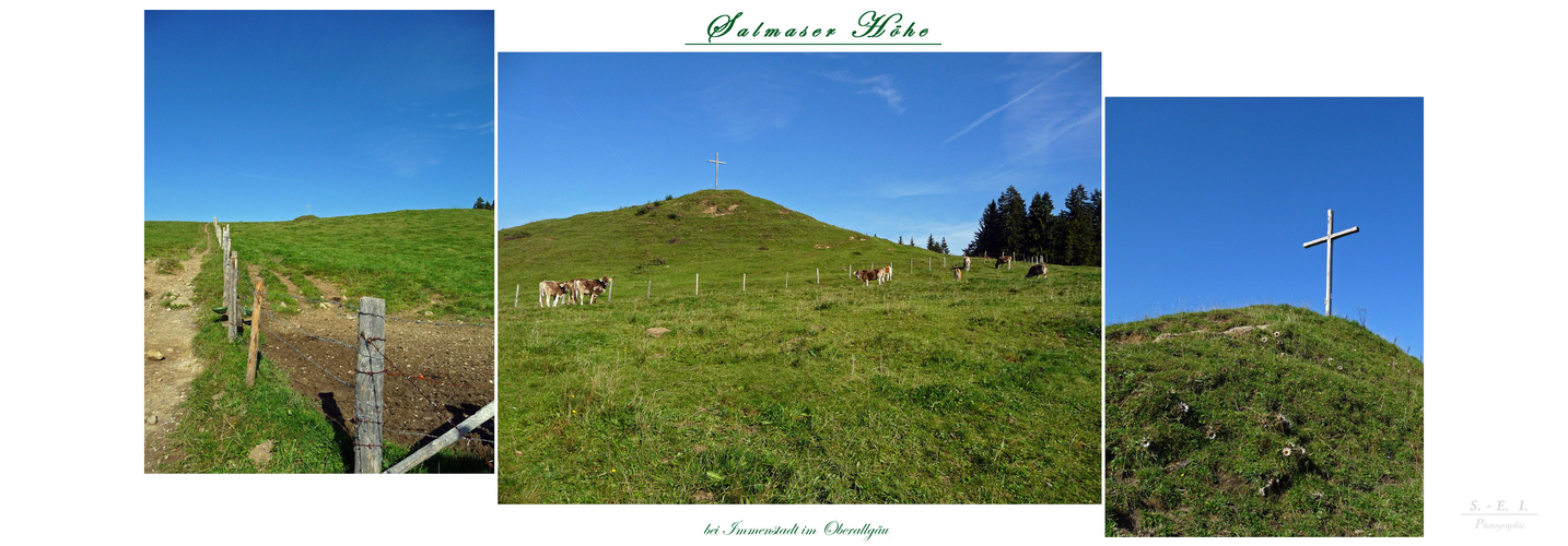 "Gipfelkreuz Köpfle oberhalb der Siede Alpe"