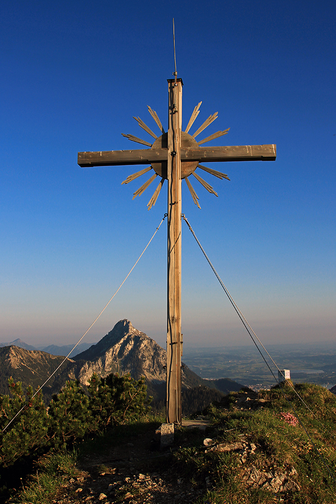 Gipfelkreuz Kreuzkopf!