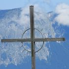 Gipfelkreuz Marbachjoch Österreich