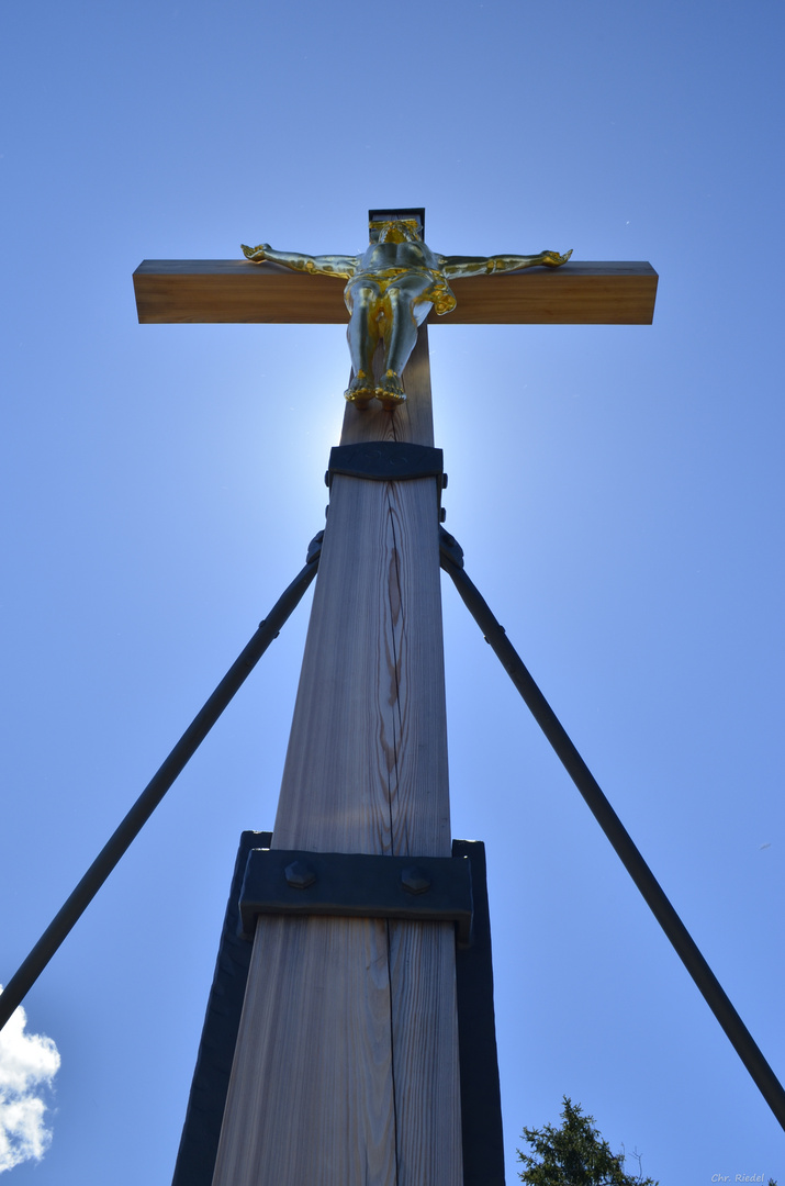 Gipfelkreuz-Predigtstuhl