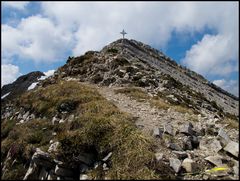 Gipfelkreuz Seekarspitz