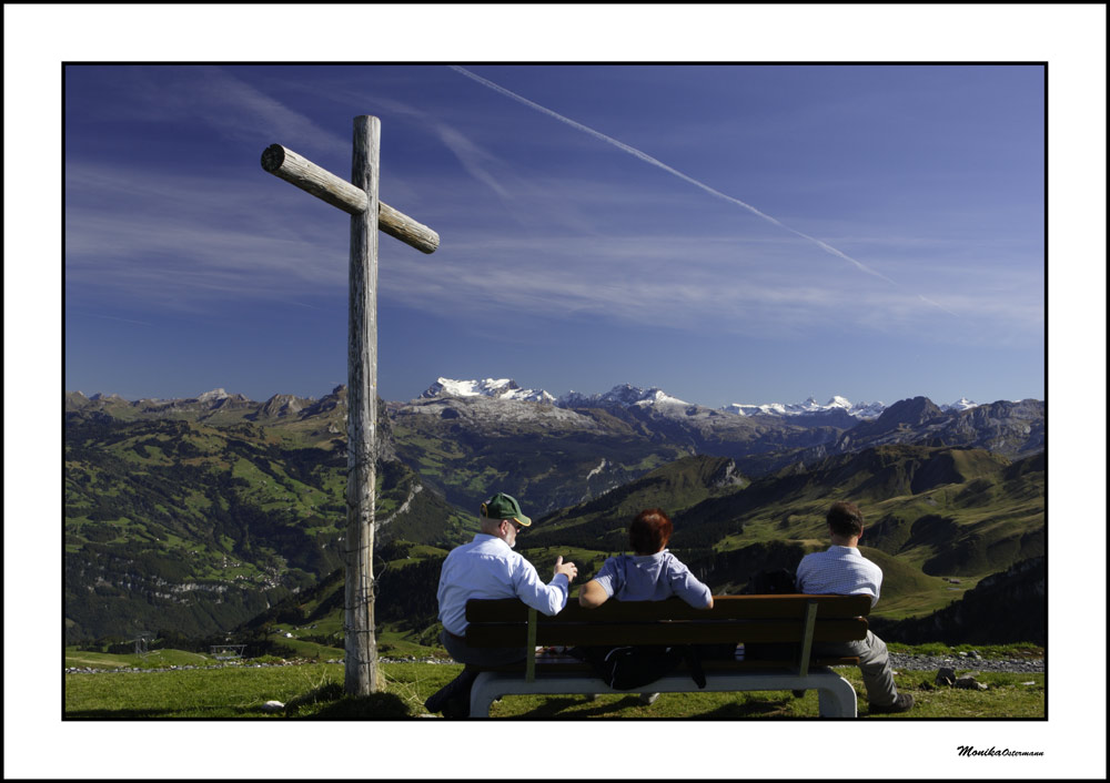 Gipfelkreuz vom Fronalbstock