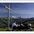 Gipfelkreuz vom Fronalbstock