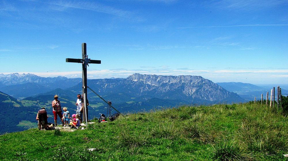 Gipfelkreuz vom Schlenken