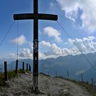 Gipfelkreuz vom Walmendinger Horn