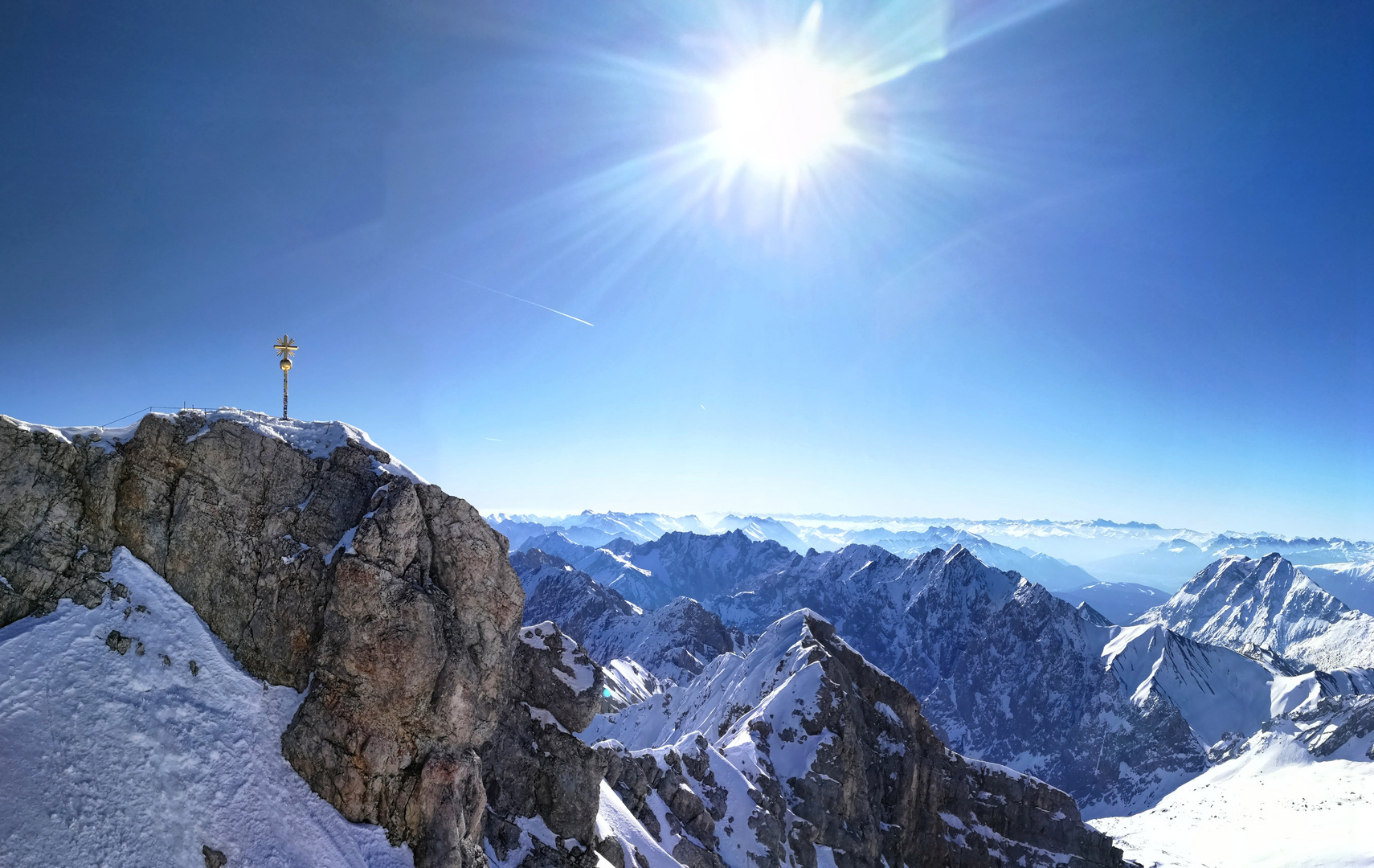 Gipfelkreuz Zugspitze Foto Bild deutschland europe Gipfelkreuz Zugspitze Foto Bild deutschland europe