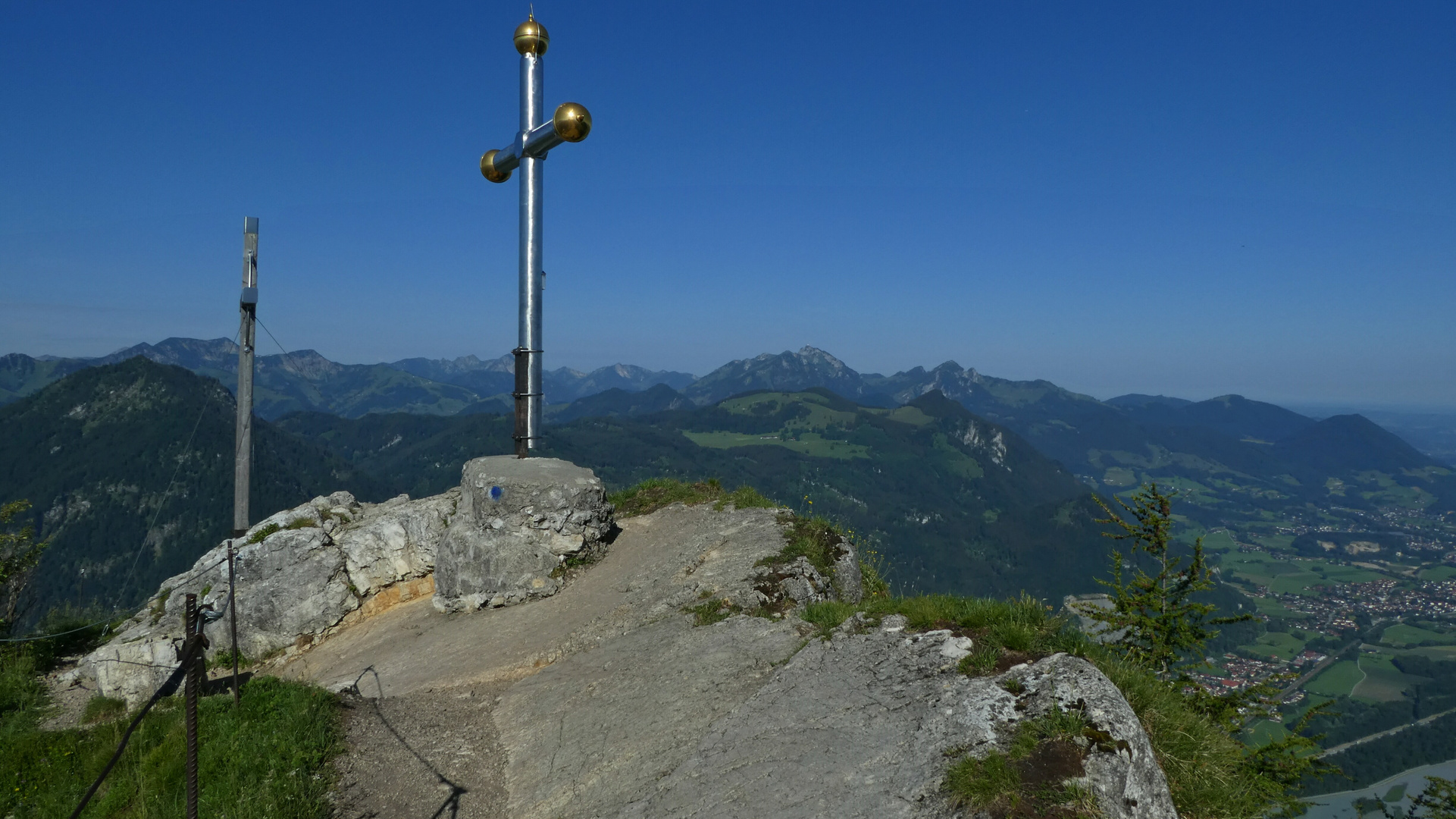 Gipfelkreuze am Kranzhorn