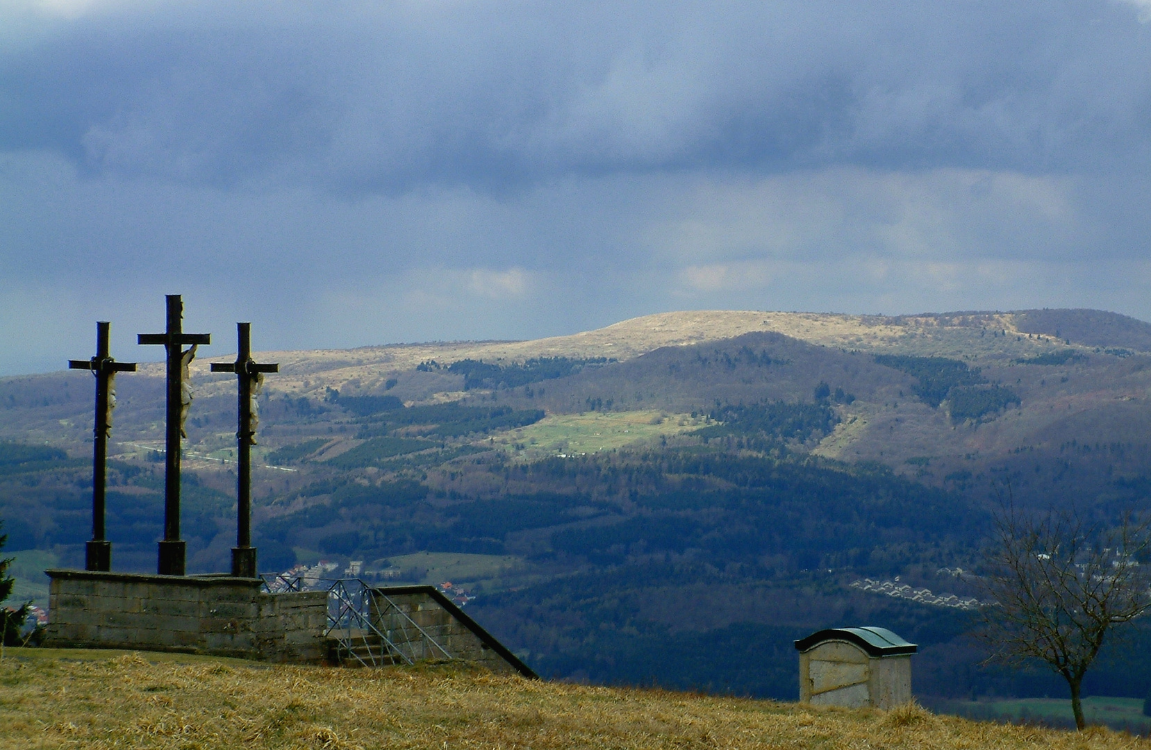 Gipfelkreuze Kreuzberg Rhön