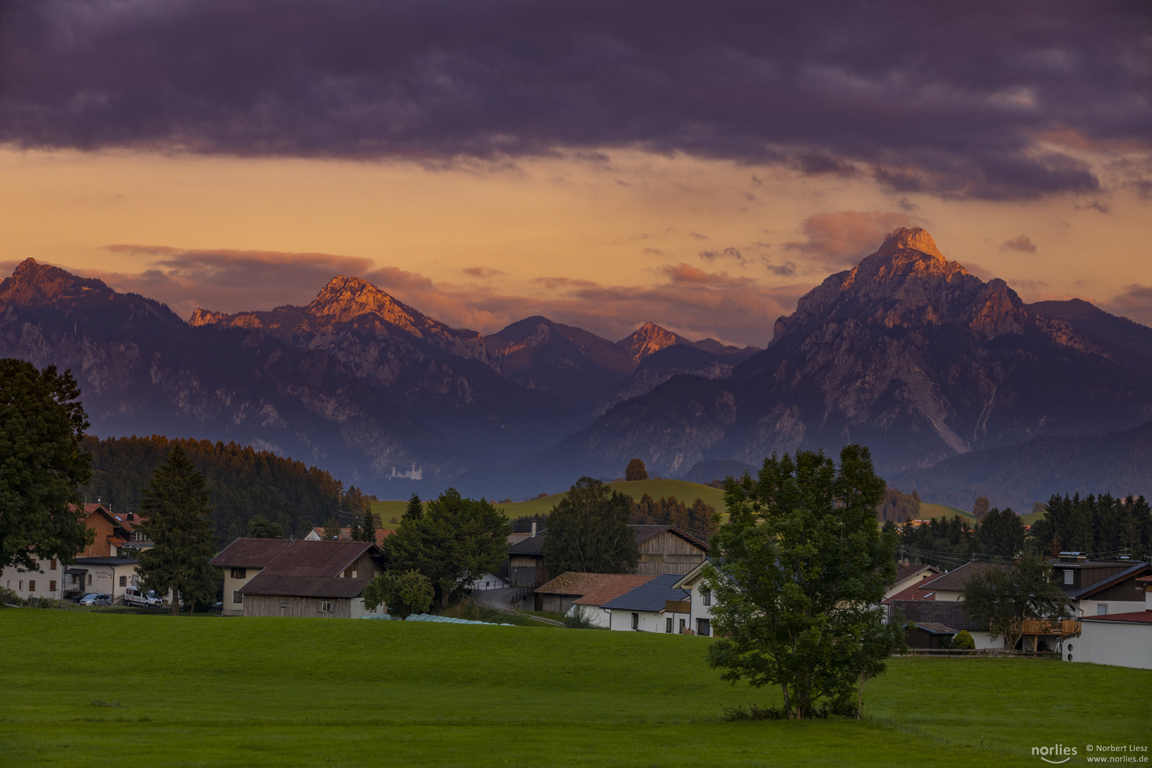 Gipfelleuchten im Allgäu