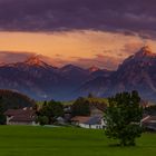 Gipfelleuchten im Allgäu