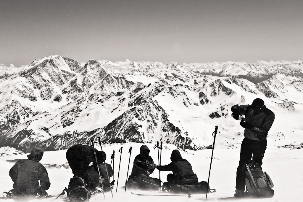 Gipfelpanorama am Elbrus