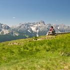 Gipfelpanorama am Frugnoni Pass (2527m Höhe)