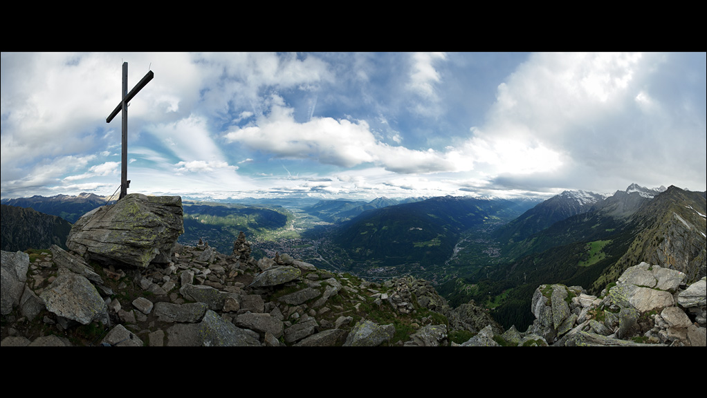 Gipfelpanorama Mutspitze