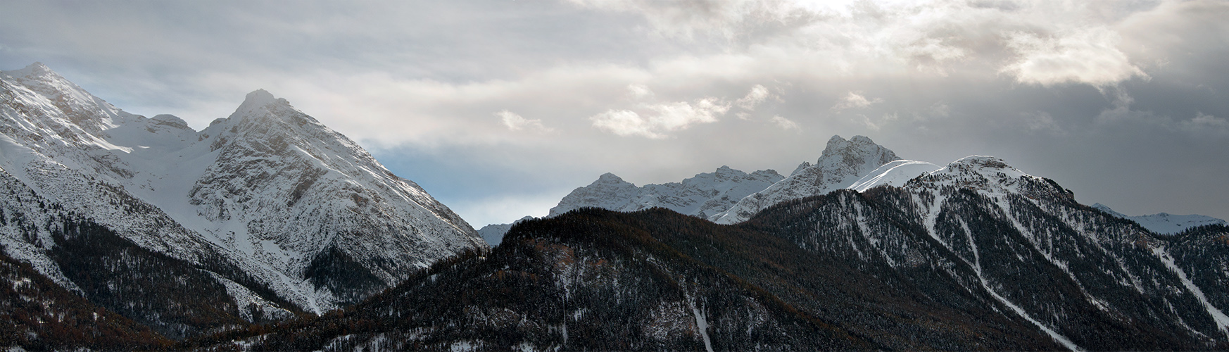 Gipfelpanorama Unterengadin