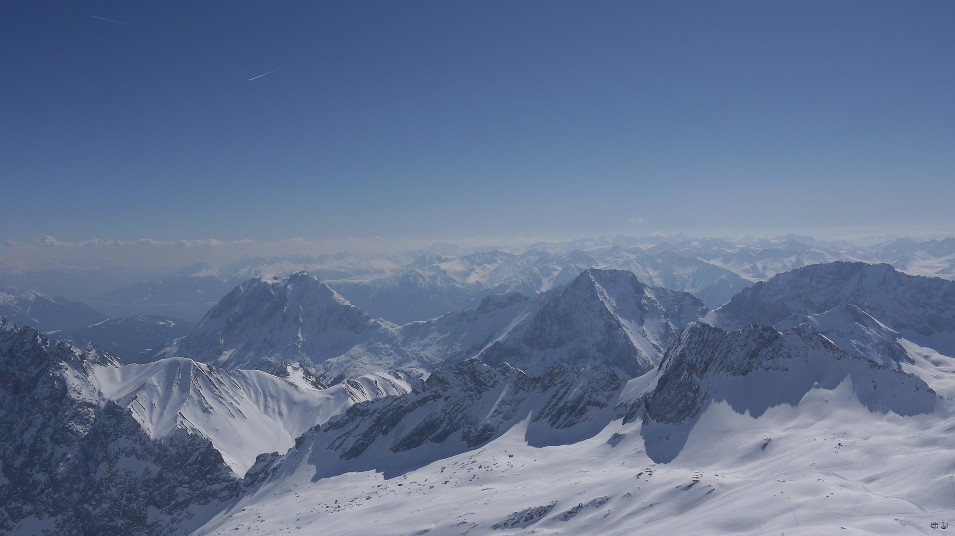 Gipfelpanorama Zugspitze