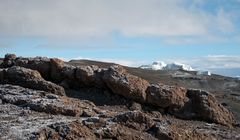 Gipfelplateau am Kilimanjaro
