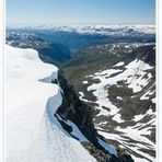 Gipfelschnee auf dem Fanaråken