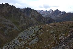 Gipfelsicht in den Alpen