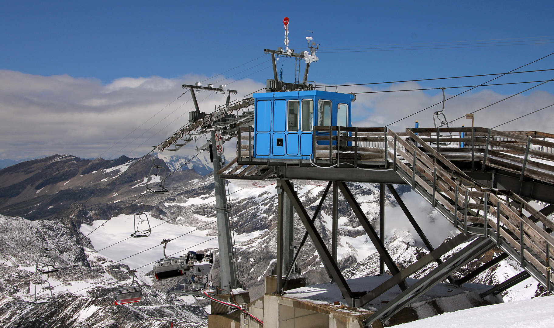 Gipfelstation 3089 Meter