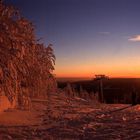 Gipfelstation Süd des Ochsenkopfes im Fichtelgebirge