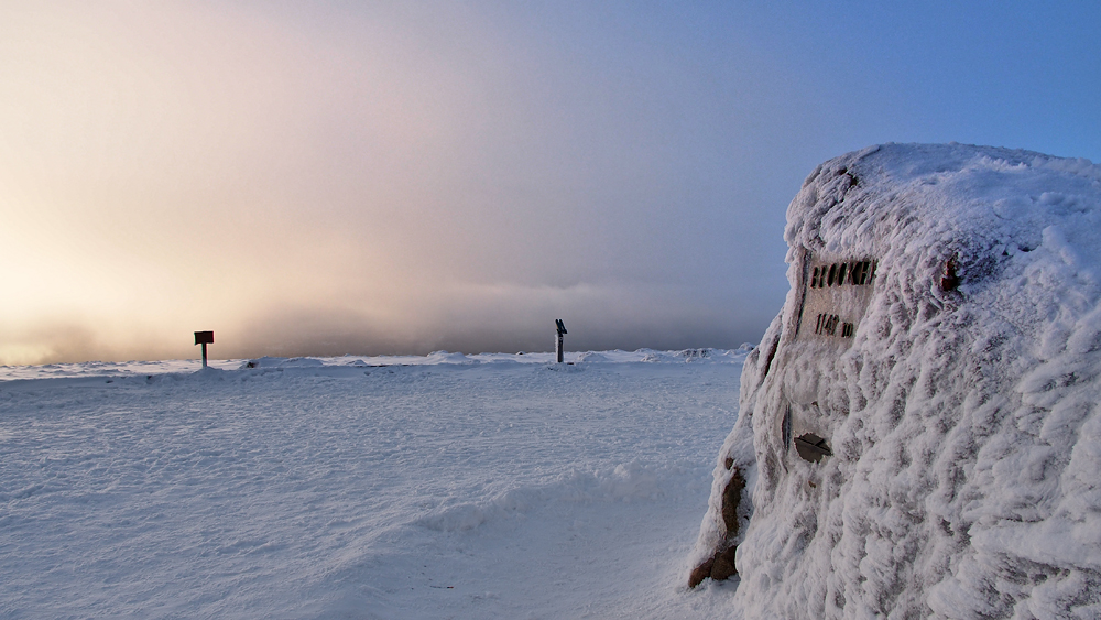 Gipfelstein Brocken