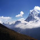 Gipfeltreffen - Ama Dablam / Nepal (fotografiert auf ca. 4.900 m)