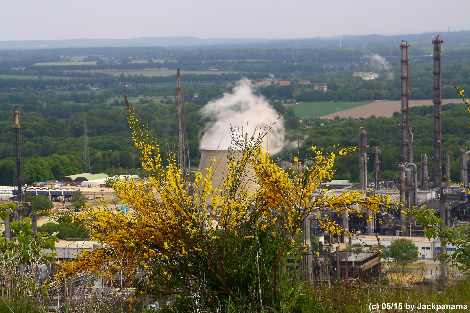 "Gipfeltreffen" Maiandacht 2015 auf der Halde Oberscholven, Gelsenkirchen