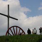 "Gipfeltreffen" Maiandacht 2015 auf der Halde Oberscholven, Gelsenkirchen