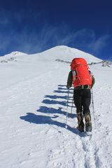 Gipfelweg zum Elbrus