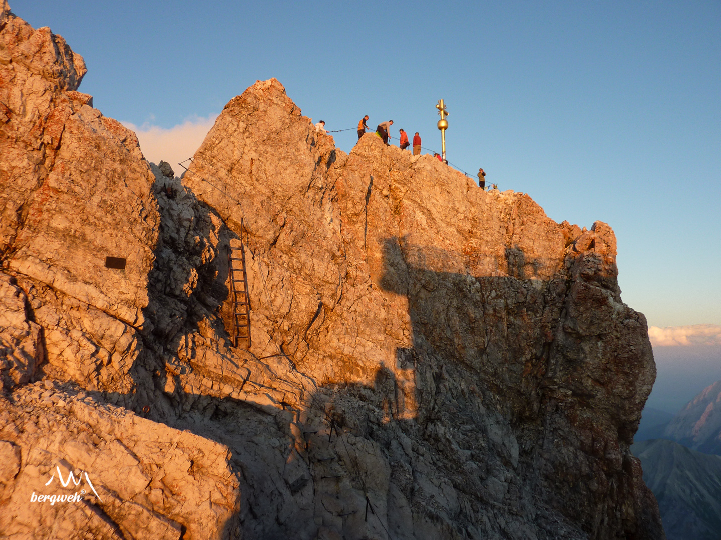 Gipfelzustieg Zugspitze