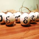 Gipseier "Ostern"