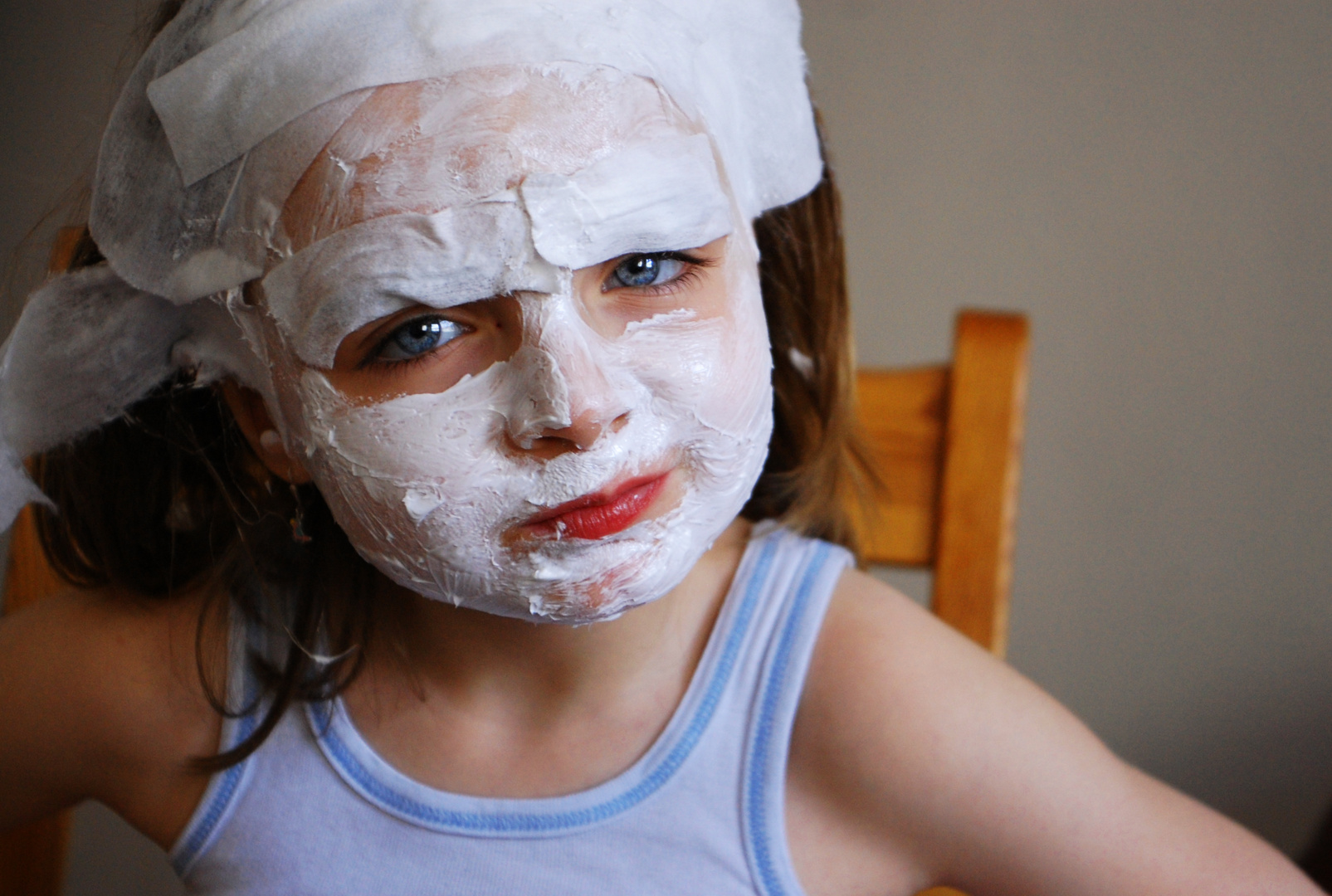 Gipsmaske Ole Foto & Bild | kinder, kinder ab 2, gipsmaske Bilder auf fotocommunity