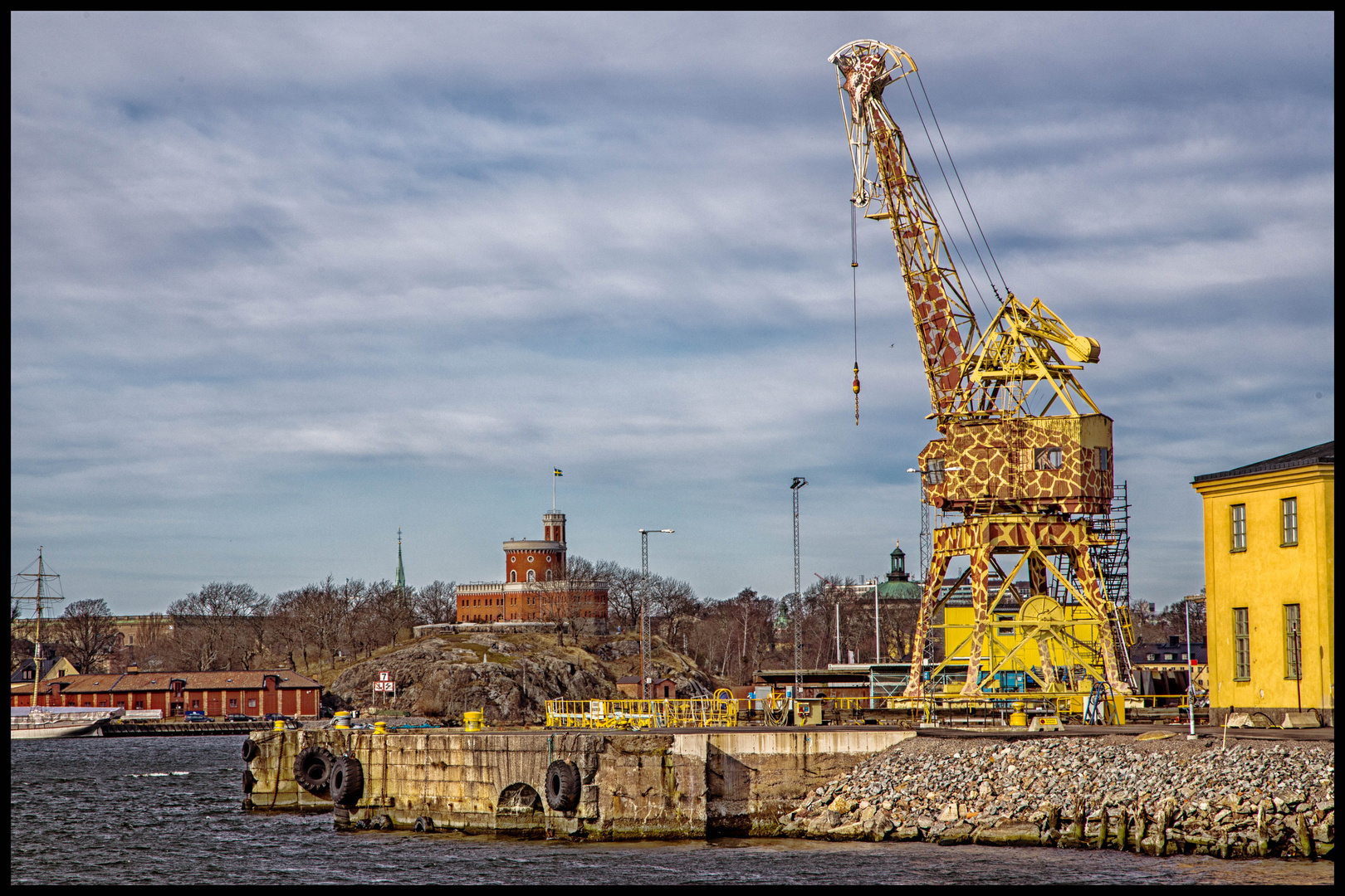 Giraffe in Stockholm :-))