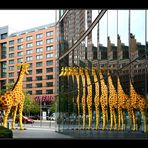 Giraffen in der Hauptstadt --Legoland