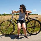 Girl and a bike!